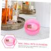 Gogogmee 2pcs Nail Drill Bit Cleaner Brush Detachable Soft Hard Wire Design for Nail Bit Cleaning Portable Manicure Tool for Home and Professional Use view 4