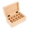 Tofficu Wooden Essential Oil Storage Box Compartment Aromatherapy Organizer Essential Oil Holder Organizer Tray view 1