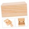 Tofficu Wooden Essential Oil Storage Box Compartment Aromatherapy Organizer Essential Oil Holder Organizer Tray view 4