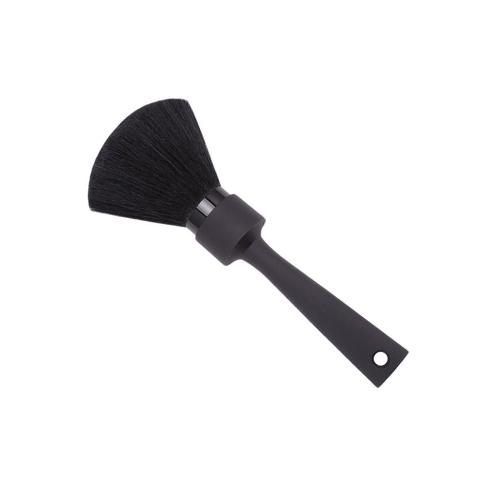 WOONEKY Professional Hair Cleaning Brush Soft Bristle Barber Neck Duster for Hair Removal for Salon Use Unisex Design for Shaving