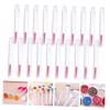 AUTSUPPL 20pcs Lash Brush Tubes Mascara Bottles Eyelash Spoolies for Eye Makeup Lash Brushes for Beginners Artists view 2