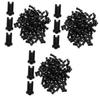 Gogogmee 300pcs Eyelash Bottle Needles -blocking Lash Extension Supplies Easy Use Nozzle for Salon Home Precision Dispensing Tools for Eyelash Grafting view 1