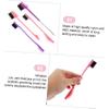 SOESFOUFU 4pcs Dual Head Eyebrow and Eyelash Grooming Comb for Women Lightweight Durable and Versatile Makeup Tool for Shaped Brows and Separated Lashes view 4