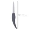 WOONEKY 6pcs Nail Manicure Tools Ox Horn Nail Files Portable File Women Manicure Kit Double-Sided Trimming view 2