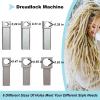 XEEAOFE Dreadlock Machine Kit for Locs Electric Instant, Portable Dreadlocks Machine Loc Machine, Can Be Directly Work on Head or Braiding Synthetic Hair,110V view 3