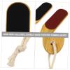 SOESFOUFU 2pcs Foot File Callus Remover Pedicure Tool for Foot Care Ergonomic Design Safe Pain Skin Exfoliation for Home Use view 3