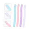 SOESFOUFU 12pcs Portable Eyebrow Trimmers Stainless Steel Hair Removal Tools Ergonomic Grip for Safe Grooming for Home and Travel Use view 4