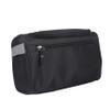 WOONEKY Portable Seasoning Bottle Storage Bag for Outdoor Travel Scratch Durable Toiletries Pouch Stylish Makeup Organizer Black view 1