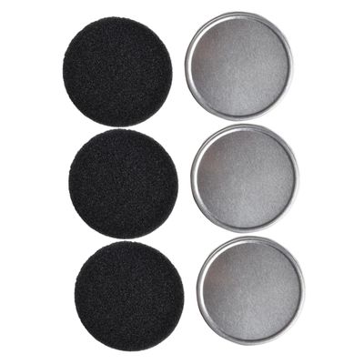 WOONEKY 3sets Makeup Brush Cleaning Sponge Brush Holder Case for Eye Shadow Makeup Accessories
