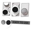 WOONEKY 3sets Makeup Brush Cleaning Sponge Brush Holder Case for Eye Shadow Makeup Accessories view 4