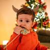 MERRYHAPY 4pcs Christmas Deer Antlers Headband Cute Reindeer Horn Hair Accessories for Boys and Girls Adults for Holiday Parties and Festive Outfits view 3
