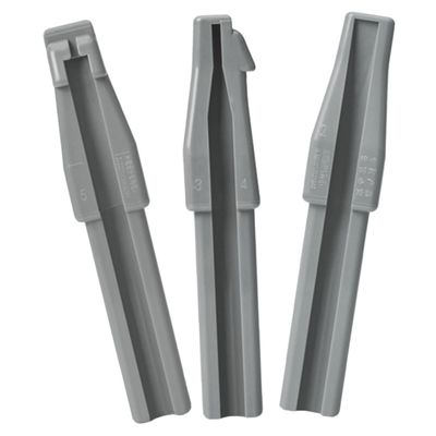 WOONEKY 3pcs Pencil Sharpener Tools for Eyebrow Pencil Makeup Marker Sharpener Aid Duckbill Design Plastic Material