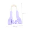 WOONEKY 2pcs Silicone Nose Shaper Clip for Adults Nose Lifting Bridge Straightener Soft Silicone Slimming Tool for Perfecting Shape for Daily Use view 2