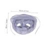 COLLBATH Men Leg Shaving Bib Beard Trimming Apron for Grooming Portable Hair Catcher for to Wear Store Shaving Accessory view 2