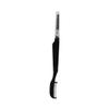 WOONEKY 2pcs Foldable Eyebrow Comb Stainless Steel Plastic Grooming Tool for Precise Eyebrow Styling Portable Design for Women Girls Sturdy Fine Pin Comb view 1