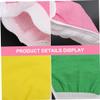 SOESFOUFU 4pcs Double Sided Exfoliating Body Scrub Gloves Deep Cleansing Exfoliator Mitts for Men and Women for Spa and Shower Use Random view 3