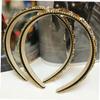 SOESFOUFU Women Rhinestone Headband Wide Edge Hairpin Headwraps Crystal Headband Vintage Headdress Hair Accessories view 4