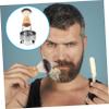 WOONEKY Mens Shaving Brush Shaving Cream Bowl Set Shave Bowl Beard Brush Grooming Tool Easy to Clean view 2