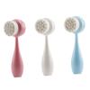 WOONEKY 3pcs Double-Sided Silicone Face Brush for and Exfoliation Safe for White and for Daily Facial Care view 1