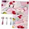 WOONEKY 3pcs Double-Sided Silicone Face Brush for and Exfoliation Safe for White and for Daily Facial Care view 4