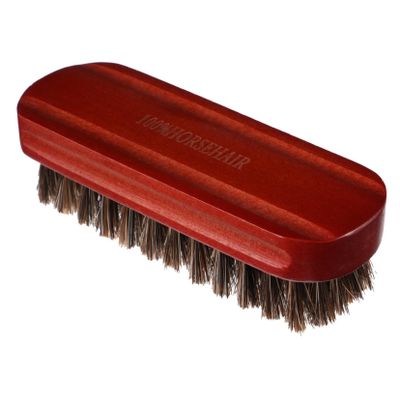 TOVINANNA Beech Wood Beard Brush for Men Soft Bristle Brush for Beard Care Shaping Tool