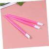 SOESFOUFU 100pcs Pink Plastic Cuticle Pusher and Dead Skin Remover Sticks for Professional Manicure Art Lightweight and Durable Nail Cleaning Tools for Home and Salon Use view 4