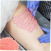 minkissy Hard Wax Beads for Hair Removal No Strips Required for for Face Legs Bikini Scent Each view 2