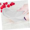 WOONEKY Paraffin Wax Foot Therapy Covers Elastic Band Design for Maximum Heat Retention Washable for White with Purple Trim Professional Foot Care view 2