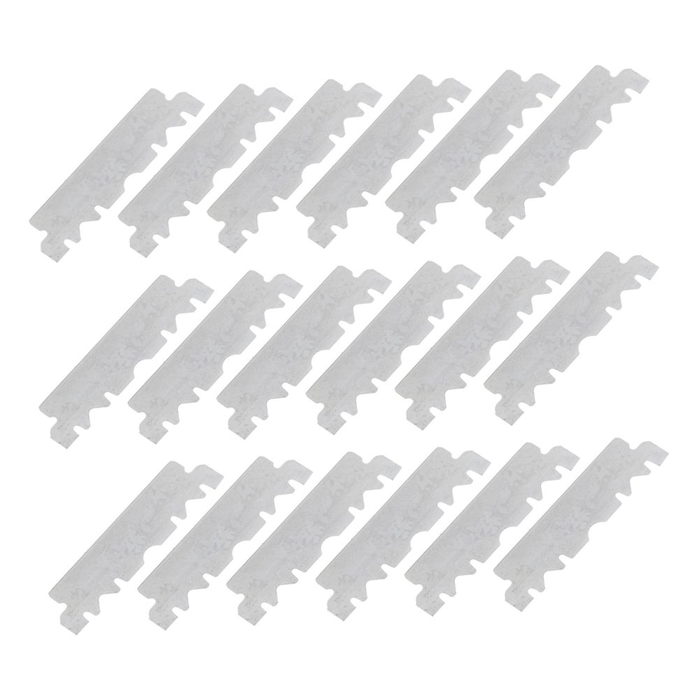 SOESFOUFU 100Pcs Single Face Old Folding Cutter for Barbershop Use Portable and Face Shaver for Beard Sideburns and Hair