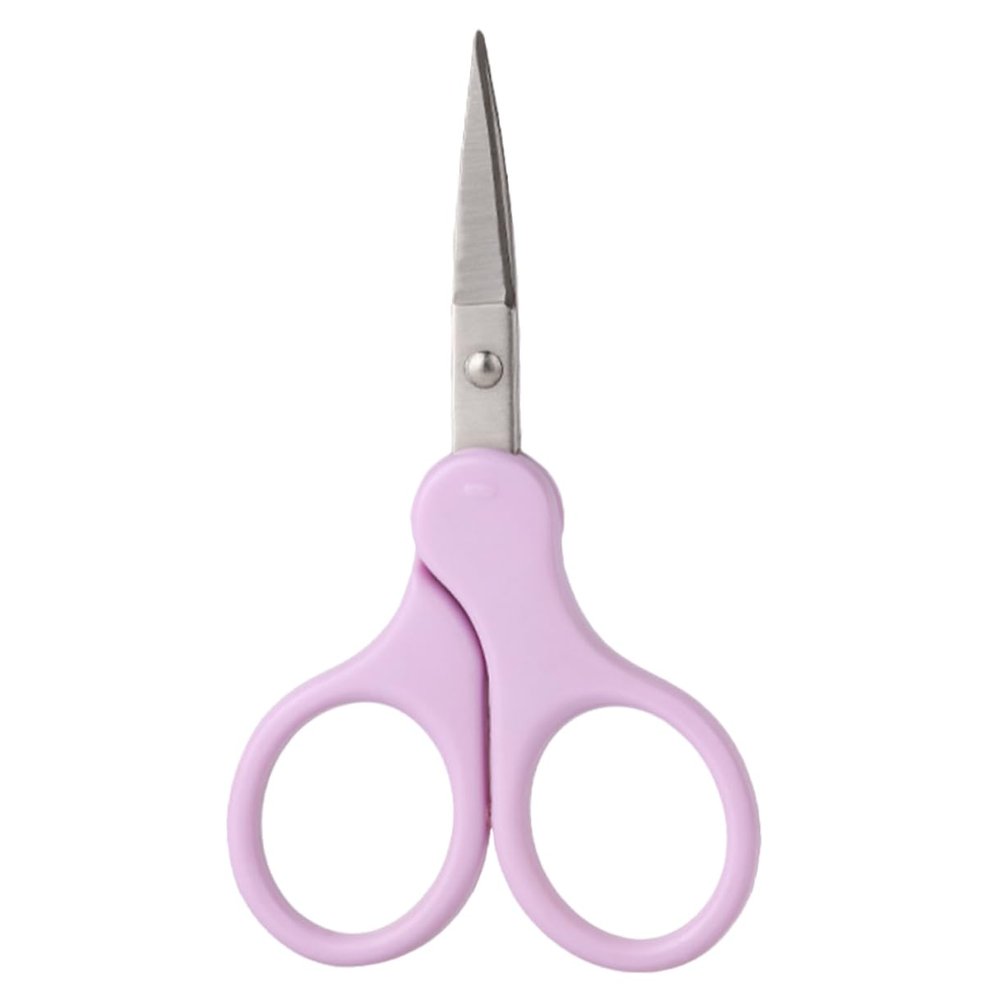SOESFOUFU Stainless Steel Brow Scissors Eyebrow Hair Trimmer Facial Hair Removal for Women