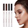 2024 Upgraded 3D Microblading Pencil, Natural Eyebrow Eyebrow Pencil, 4 Head Eyebrow Pencil, 2pcs 3D Magic Microblading Eyebrow Pencil, Dark brown waterproof long-lasting makeup (all4PCS) view 1
