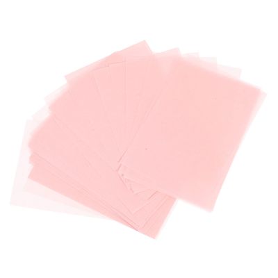 SOESFOUFU 2sets Facial Oil Control Blotting Paper Oil Absorbing for Oily Skin Pink