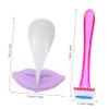 MERRYHAPY 1set Women's Trimming Stencil Hair Styling Tool for Private Area Grooming Shaving Mold Multiple Templates for Unique Looks and Safe Use view 2