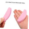 SOESFOUFU 20pcs Curved Nail File Manicure Tools for Acrylic Nails Cuticle Tools Buffer Block Easy to Use and Carry for Travel view 3