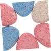 WOONEKY 6pcs Pumice Stone Foot Scrubbers for Exfoliation Callus Remover and Dead Skin Dual-Sided Foot File for Care view 2
