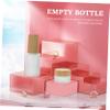 SOESFOUFU Multipurpose Nail Polish Remover Glass Bottles Small Frosted Glass Containers with Lid for Travel and Home Use Durable and Safe for Cosmetics view 4