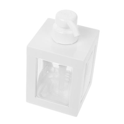 OUNONA 500ml Travel Size Lotion Soap Dispenser Bottle Refillable Pump Bottle for Bathroom Shampoo Body Wash