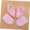 WOONEKY 2pairs Insulated Paraffin Mitts for Hand Cloth Gloves Moisturizing Liner for Nighttime Dry Skin Treatment view 3