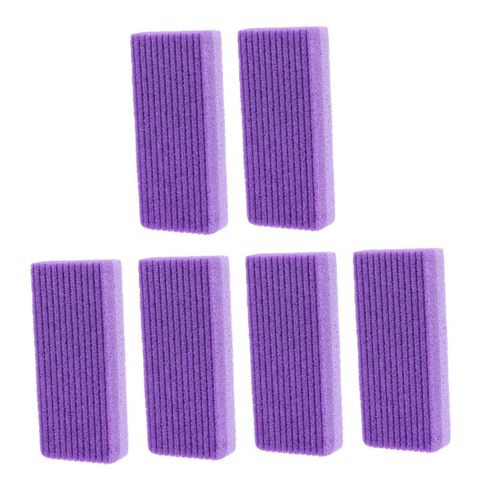 WOONEKY 6pcs Rubbing Stone for Foot Care Grinding Foot Tool for Men Exfoliating Callus Remover Durable Pu Material Effectively Removes Dead Skin Increases Blood Flow