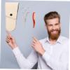 WOONEKY Beard Eyebrow Scissors Stainless Steel Scissors Hair Comb for Men Grooming Kit Bag view 4