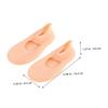 LIFKOME 2pair Silicone Lined Moisturizing Socks Women's Ankle Socks Breathable Invisible view 2