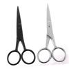 WOONEKY 2pcs Beard Scissors Professional Hair Trimmer Scissors Multifunctional Body Hair Clippers for Men Random Color view 3