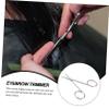 WOONEKY 2pcs Professional Eyebrow Shaper Scissors Precision Nose Hair Trimmer Women Men Beauty Care Tools view 2