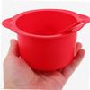 NULYLU 2sets High-temperature Resistant Silicone Bowls for Wax Warmer Replacement Wax Warmer Bowl with Scraper for Hair Removal and Mask Mixing view 2