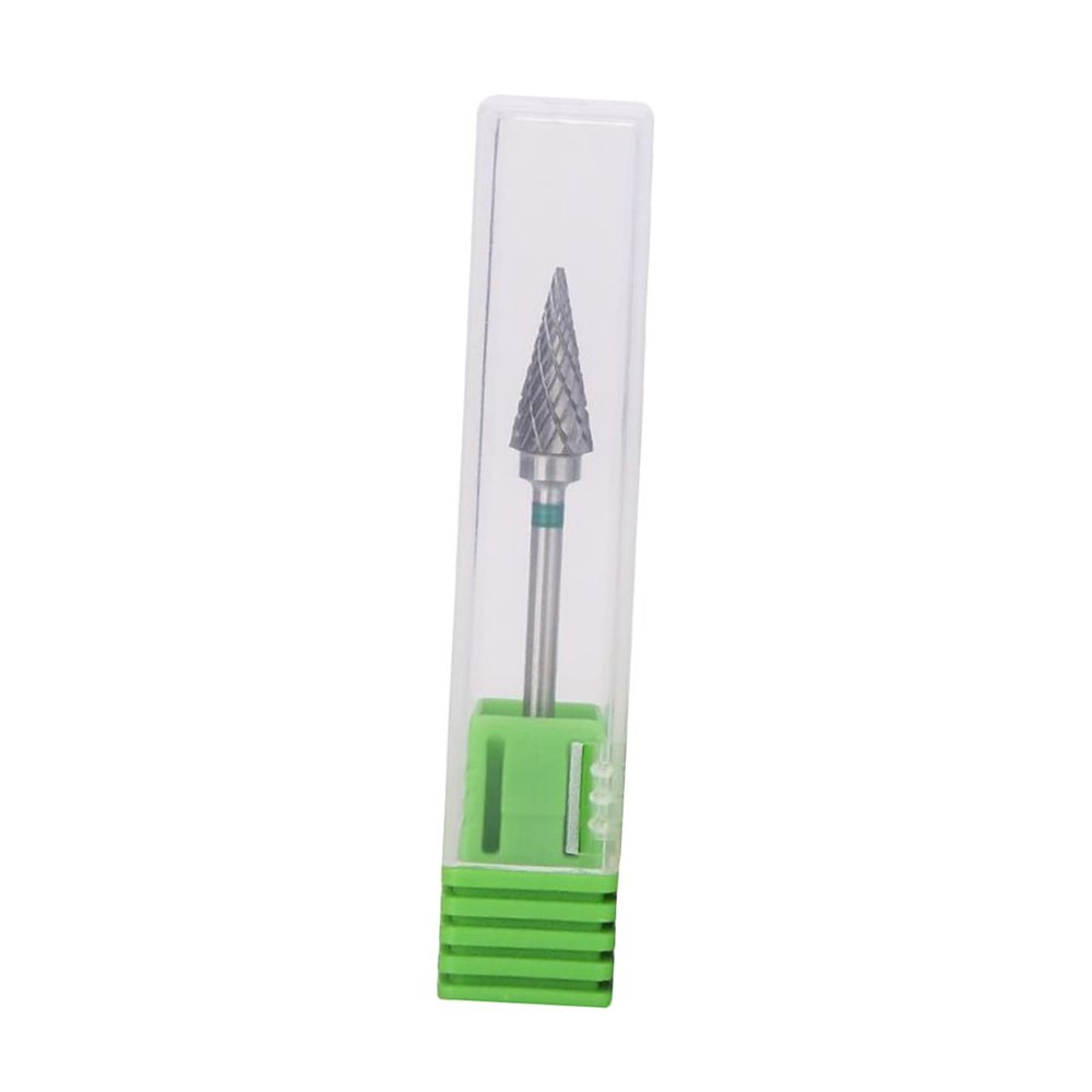 BIUDECO File Drill Bit Tools Tungsten Steel Nail Grinding for Precision Nail Art and Dead Skin Removal for Manicure and Pedicure Use