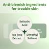 Alaskacube Acneroli Shower Bar Bath Soap Citrus Lemon Mandarin Scent Total Solution for Troubled Skin with Salicylic Acid and Teatree Extract, Rich Foam | Body Wash, Shampoo for Men and Women 4.93oz view 4