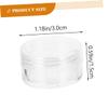 LALADEFIEE 24pcs Travel Bottles Jars Lids Leakproof Makeup Jars for Cosmetics Refillable Containers for Skincare Business Trip Essentials view 2