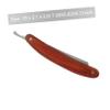 HAPINARY Wood Handle Straight Razor for Men Manual Beard Shaving Tool Lightweight Design for Barber Shops Home Use Material Random Style view 2