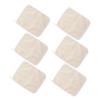FRCOLOR 6pcs Exfoliating Bath Cloths for Quick Drying and Gentle Scrubbing Beige Face Cloth for Daily Use Dead Skin Removal and Refreshing Cleanse view 1