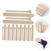 Healeved 100pcs Wooden Wax Applicators Portable Handheld Waxing Sticks for Hair Removal Crafting and Projects Smooth Safe Home Use view 3